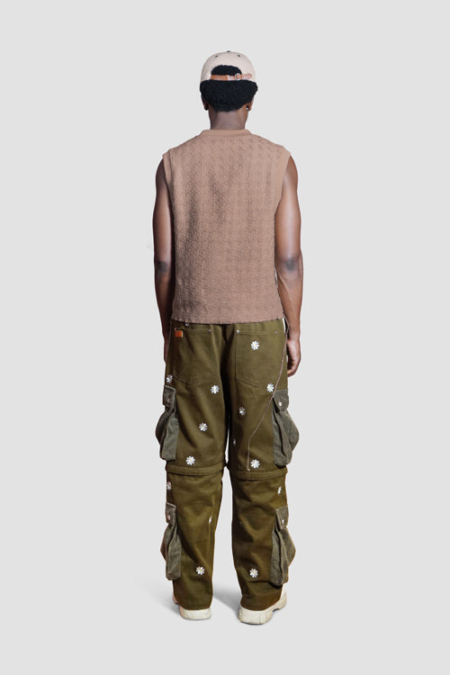 Sleeveless Knit Vest