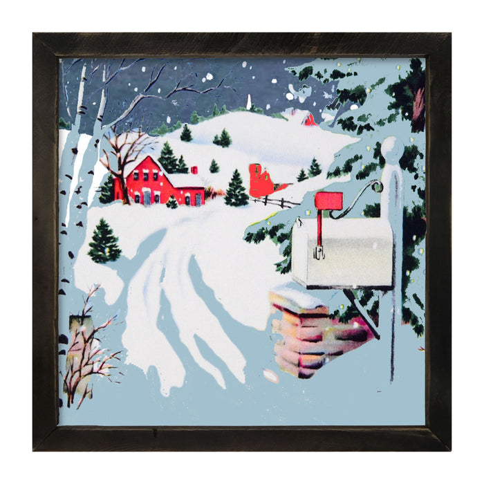 Snowy Mailbox