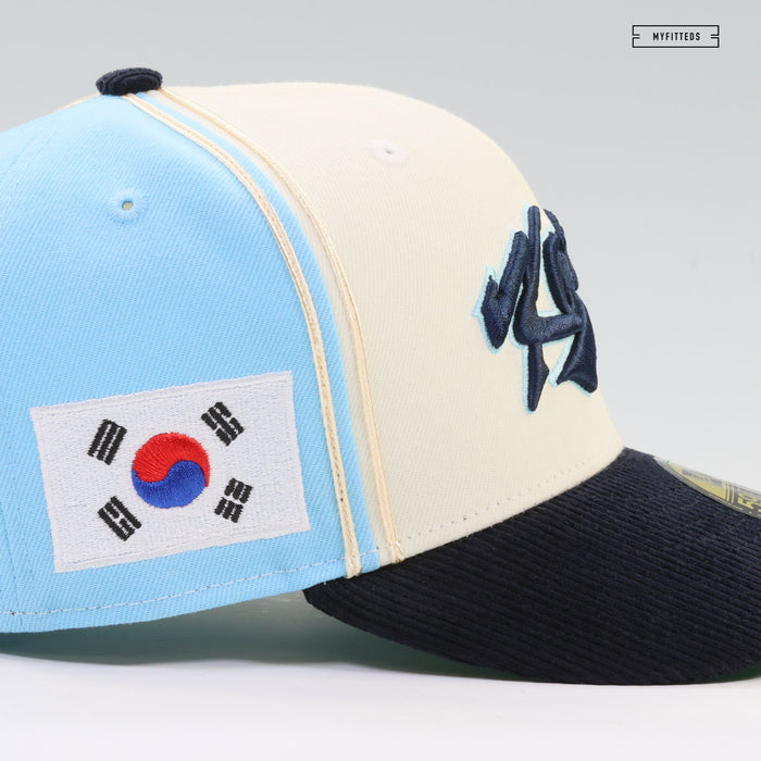 SOUTH KOREA 2023 WORLD BASEBALL CLASSIC® DIAGONAL BLOCK NEW ERA HAT