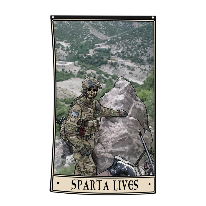 Sparta Lives Flag