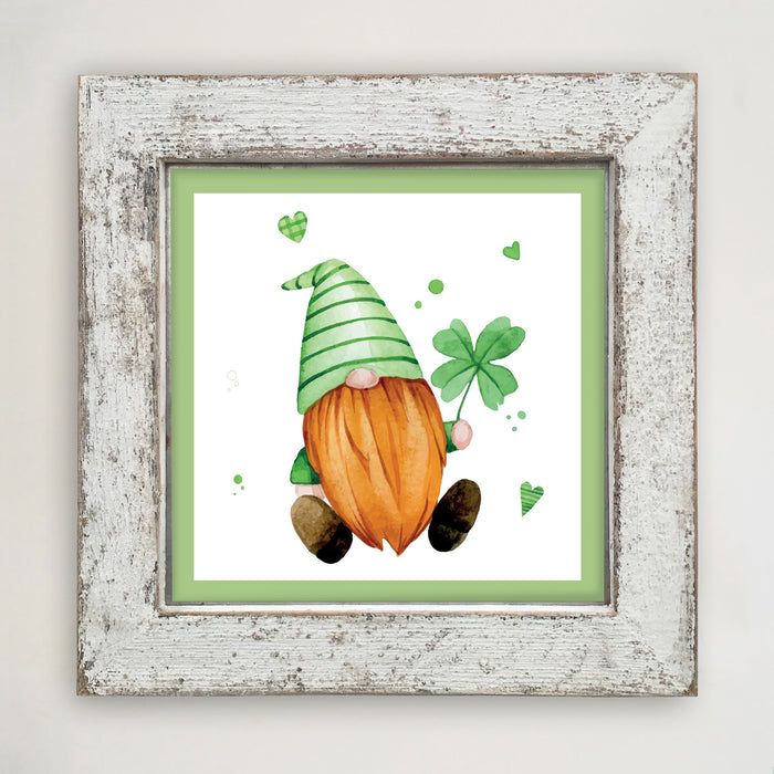 St. Patrick Gnome With Green Hat