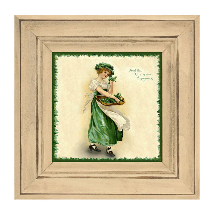 St. Patrick's Day Lady