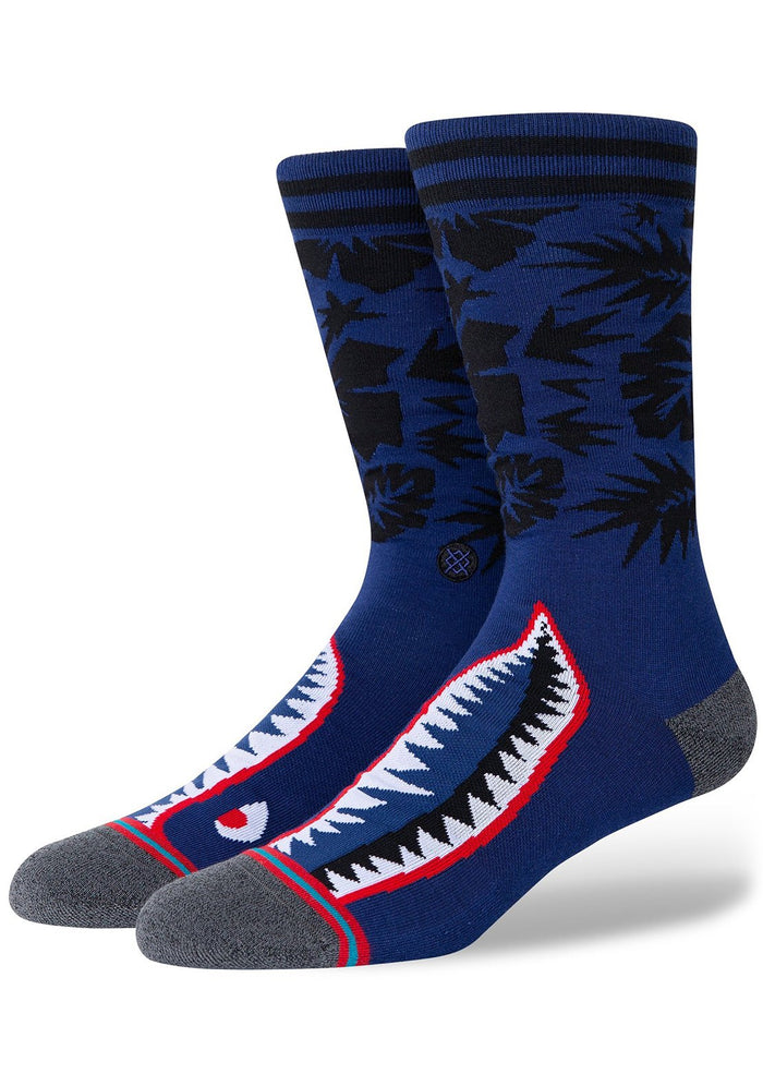 STANCE TROPICAL WARBIRD BLUE SOCKS