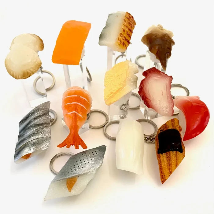 Surprise Sushi Keychain