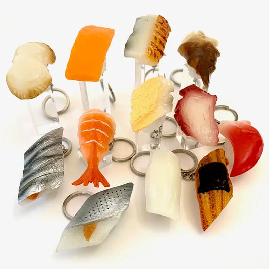 Surprise Sushi Keychain