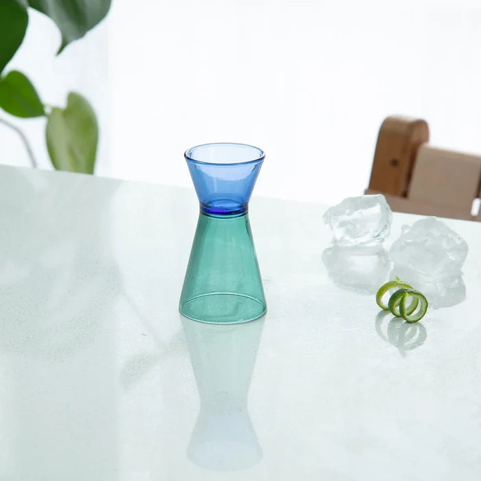 Teal Blue Cocktail Jigger