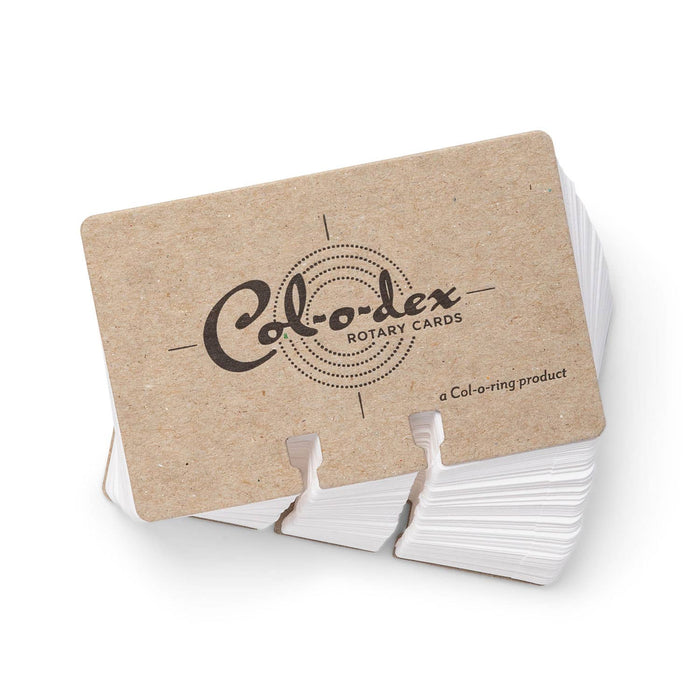 The Well-Appointed Desk - Col-o-dex Rotary Cards