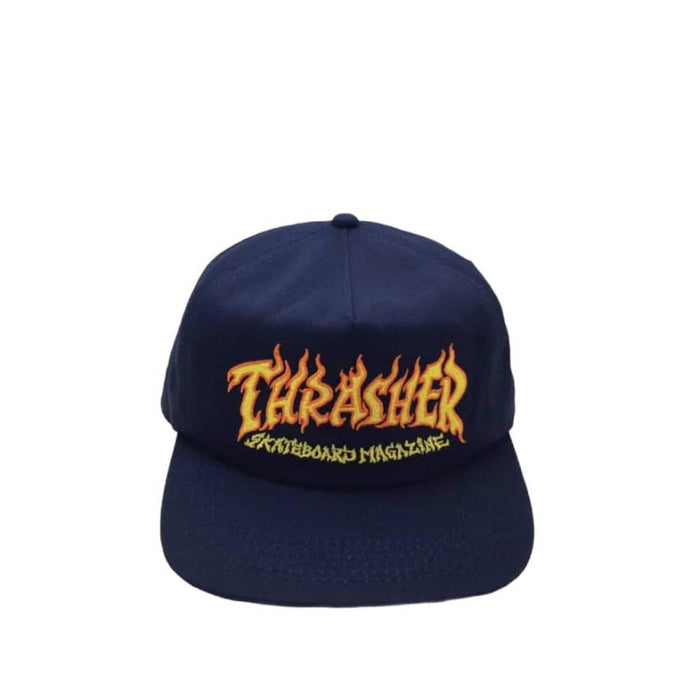 THRASHER FIRE LOGO SNAPBACK HAT