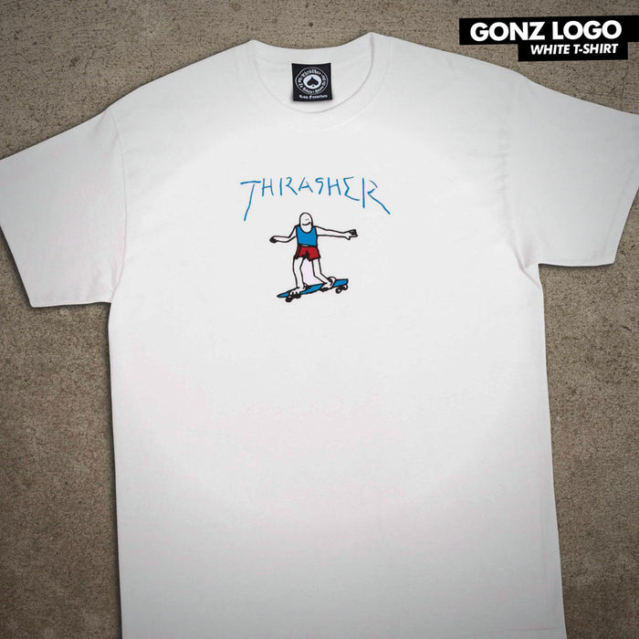 THRASHER GONZ LOGO SHORT SLEEVE MENS T-SHIRT