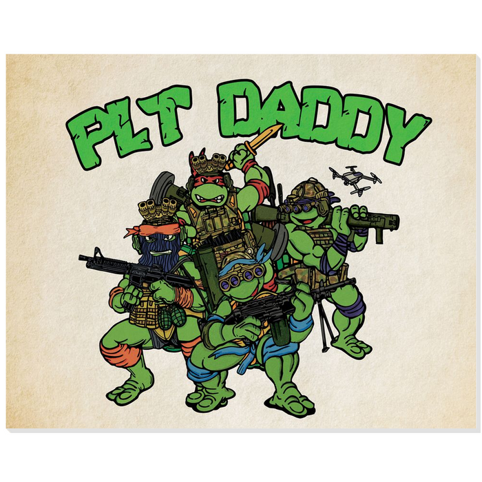 TMNT Acrylic Print