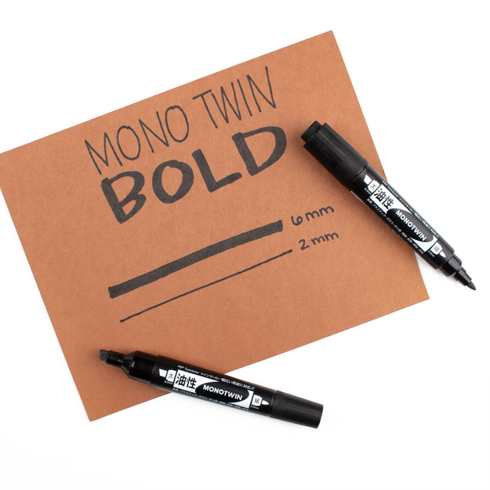 Tombow - MONO Twin Bold - Black