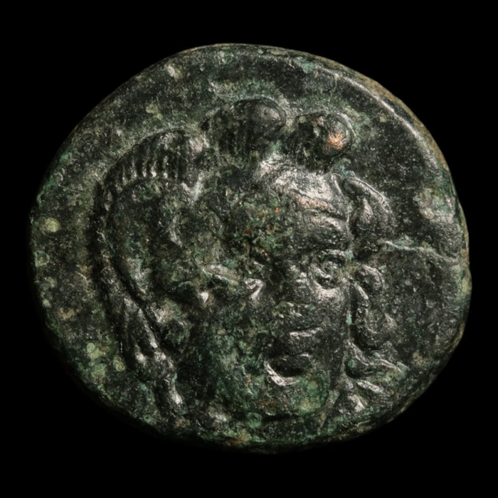 Troas, City of Sigeion, AE Unit, Athena (Goddess of Wisdom) - c. 350 BCE - Greek World