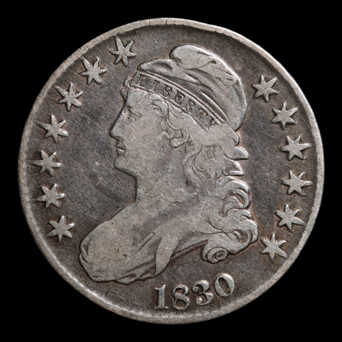 United States, Capped Bust Silver Half Dollar - 1830 - United States of America
