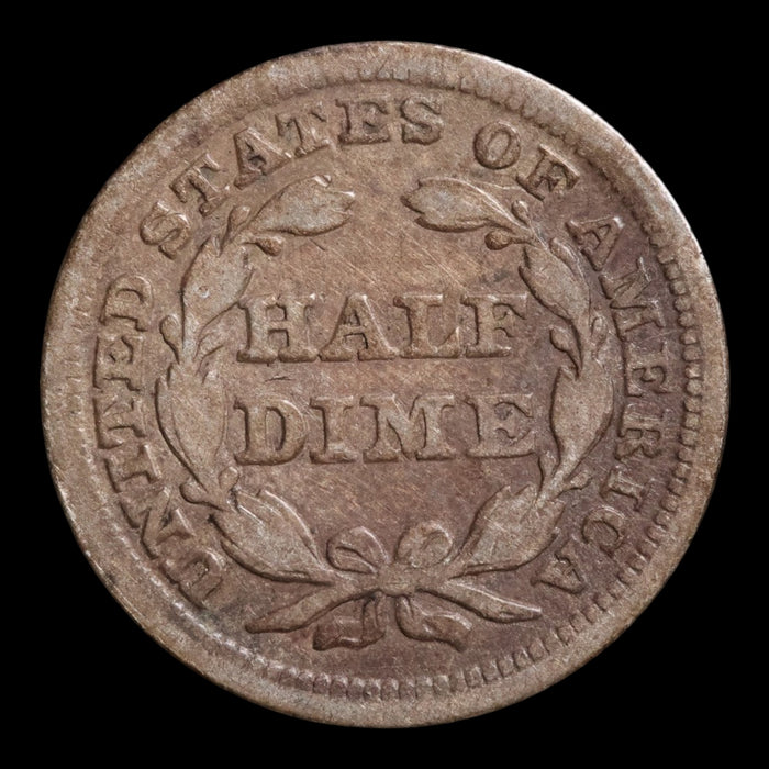 United States, Seated Liberty Silver Half Dime - 1853 - United States