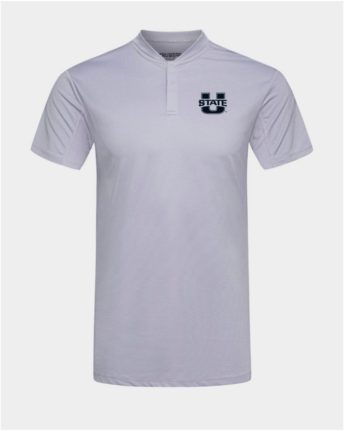 USU Pinnacle 2.0 Polo Light Grey