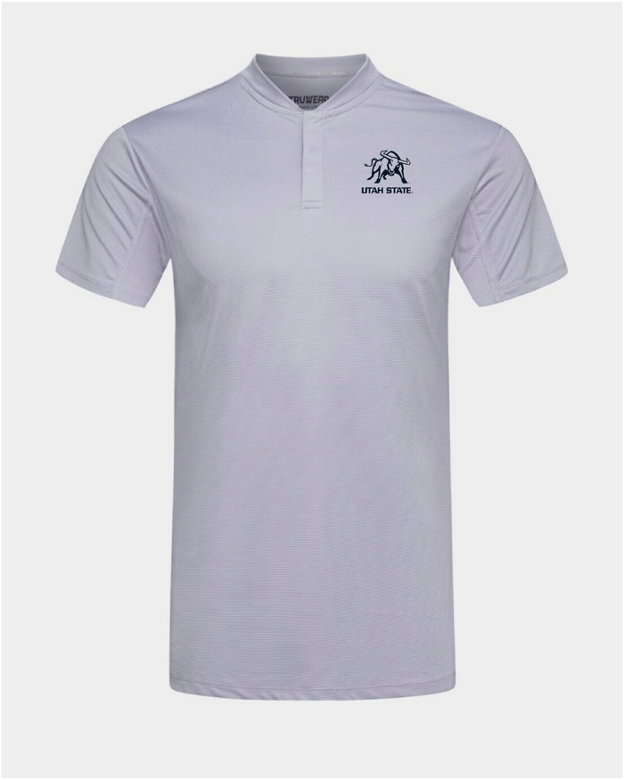 USU Pinnacle 2.0 Polo Light Grey