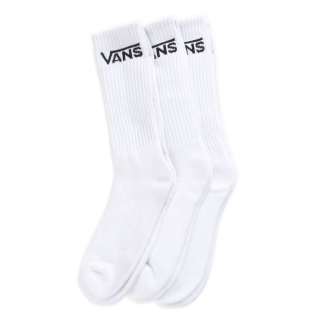 VANS CLASSIC CREW 3 PACK SOCKS