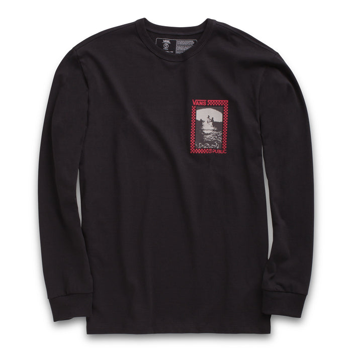 VANS X PUBLIC SNOW LONG SLEEVE MENS T-SHIRT