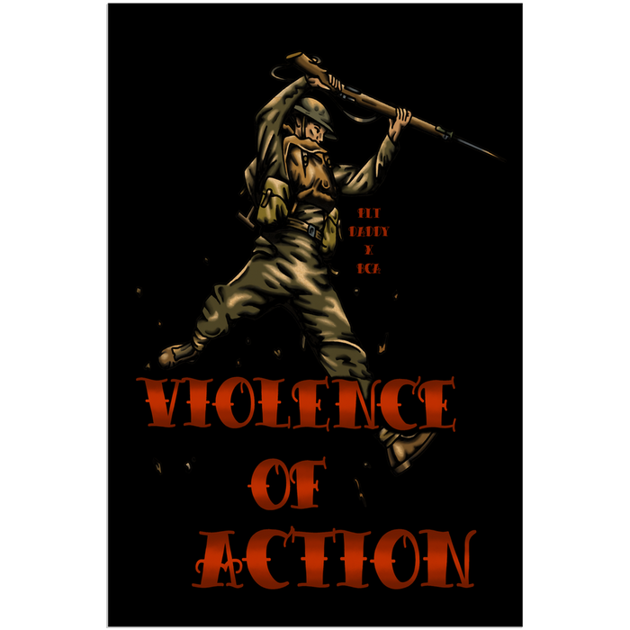 Violence Of Action Acrylic Print