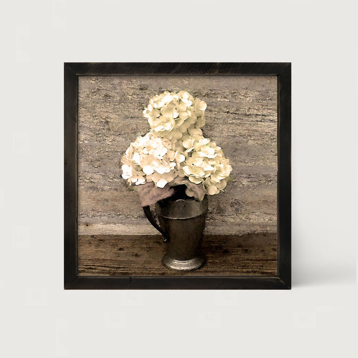 White Hydrangeas