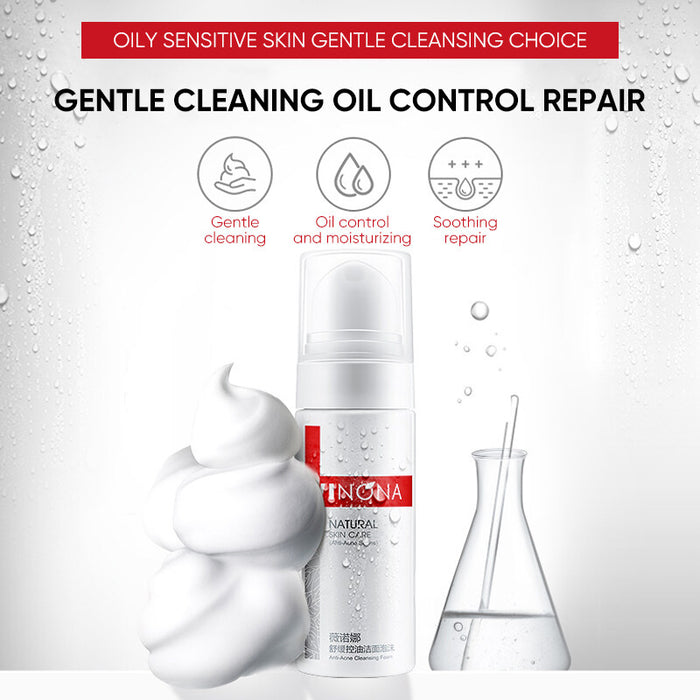 WINONA Oil-Control Series Moist Relieving Cleansing Foam T2205