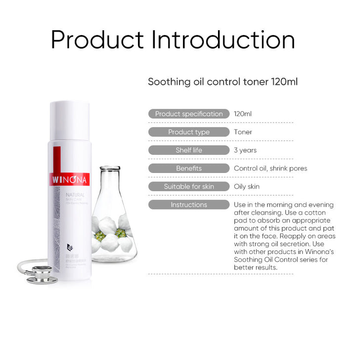 WINONA Oil-Control Series Moisturizing Relieving Toner T2197