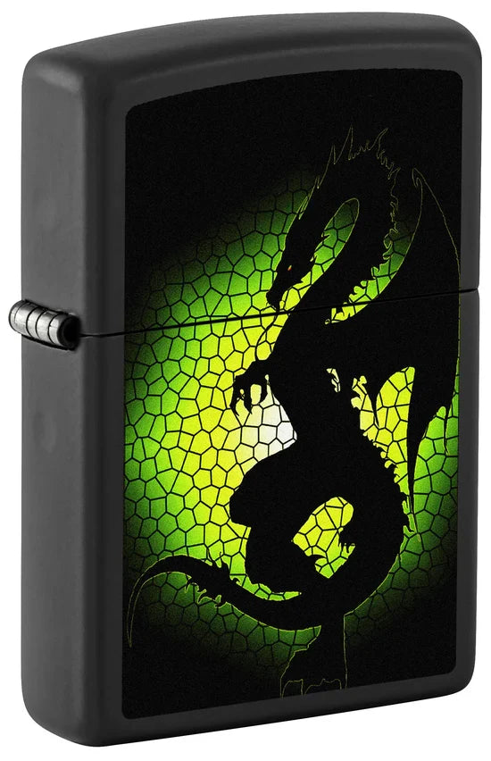 Zippo Mythical Dragon Green And Black - 218-110230
